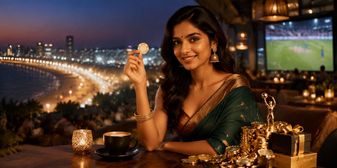 Night scene of entertainment and casino in India