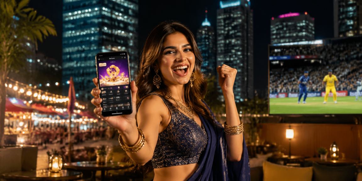 Night market in India representing safe and responsible entertainment