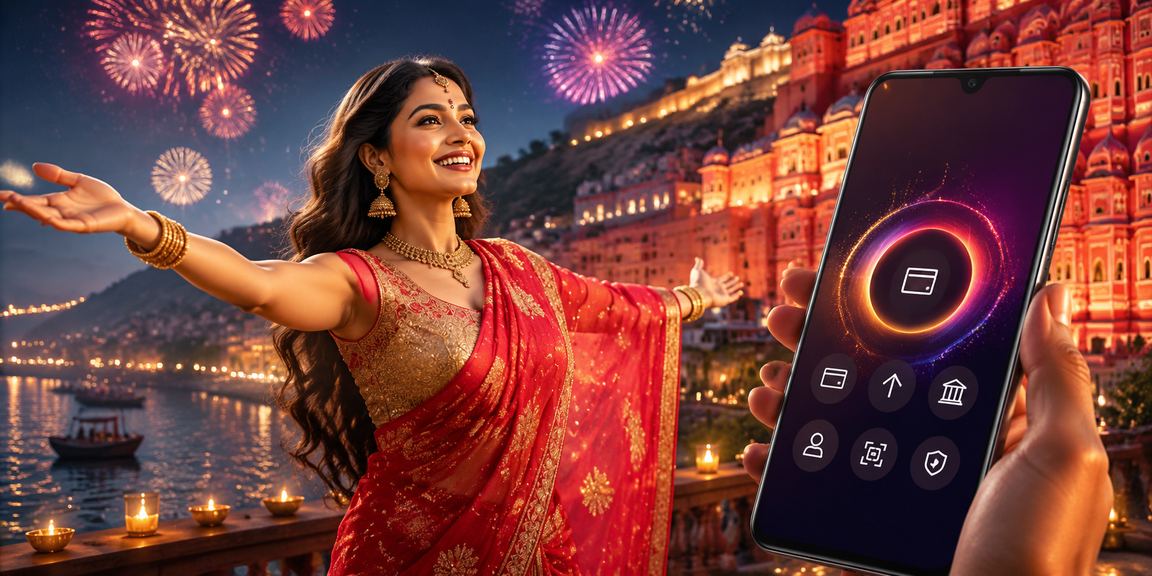 Jaipur player using phone payment app